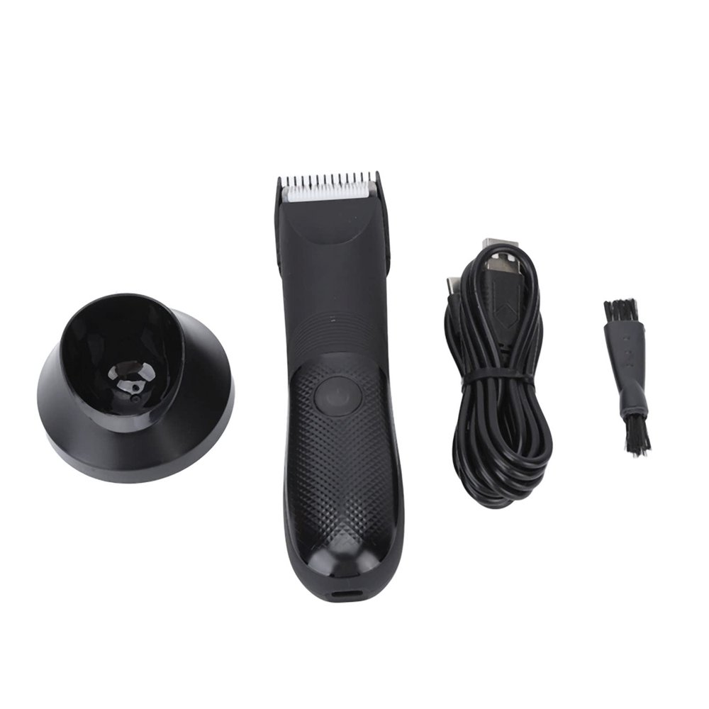 Electric Trimmer,ANGGREK 1 Set Rechargeable Electric Hair Shaver Comfortable Facial Hair Clipper Cordless Beard Shavers for Trimming Any Length of Hair