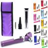 MuskalMed Mini Otoscope Portable Ear Light and Exam Kit 3X Magnifying Fiber Optic Scope with Spare Tips, Bulb, and Carrying Case - Pocket Equipment for Home and Professional Use view 1