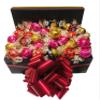 Chocolate Gift Box with Hamper Ferero Lindr Birthday Present Bouquet Sweets Candy Wedding Favour Cadbury Red Blue Dark White (Large) view 1