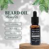 The Loving Nature Unscented Beard Oil for Men with Sensitive Skin - Organic Face Serum for Men - Premium Ingredients for Healthy Beard Growth, Beard Dandruff, Itch Relief (30ml) view 2