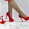 Medical Compression Socks for Women and Men 3 Pairs 20-30 mmHg Knee High Christmas Compression Stockings Circulation Best for Running Athletic Nurses, 08 Christmas 3 Pack, L-X-L view 4