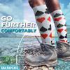 Medical Compression Socks for Women and Men 3 Pairs 20-30 mmHg Knee High Christmas Compression Stockings Circulation Best for Running Athletic Nurses, 11 Poker 3 Pack, L-X-L view 4