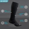 Medical Compression Socks for Women and Men 3 Pairs 20-30 mmHg Knee High Christmas Compression Stockings Circulation Best for Running Athletic Nurses, 09 Dress 3 Pack, L-x-L view 3