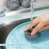 12Pcs Scourer Steel Wool Scrubber - Stainless Steel Wool for Cleaning Dishes Pans Pots Ovens Grills Scourers Pads for Kitchen Sinks Cleaning Steel Wool Pads Metal Scrubber 12 Pack view 4