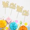 24Pcs Gold Glitter Mr & Mrs Cupcake Toppers Love Mr Mrs Bridal Shower Cupcake Picks Wedding Engagement Birthday Party Cake Decorations Supplies view 3