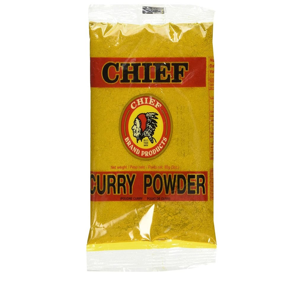 Chief Curry Powder Spices & Seasoning (85grams Single Bag) - Product of Trinidad