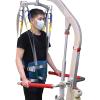 Medical Gait Belt Divided Leg Sling, Patient Full Body Lift Sling Walking Standing Aids, Patient Hoist Sling Stair Transfer Belt, for Elderly Disabled,M view 2