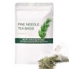 40 Wild Dried White Pine Needle Tea Bags, 4g/bag- 100% Natural Pure Pine Needles Herbal Tea - Caffeine free- Cut & Sifted- Non-GMO - Immune Support view 1