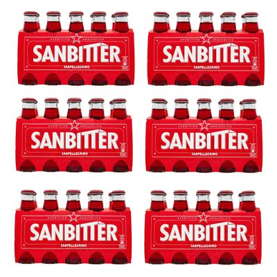 San Pellegrino Sanbitter Aperitif Italy Soft Drink 60 x 100 ml