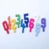 Made Happy Number Cake Topper | Birthday Cake Toppers & Happy Birthday Decorations | Cake Toppers For Boys & Birthday Cake Decorations | Happy Birthday Cupcake Toppers & Cake Decorations | Silver 9 view 2