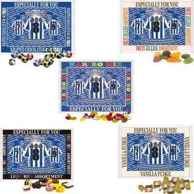 Brighton Football Shirt Personalised Gift Boxed Sweets
