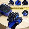 2PCS Electric Hand Rehabilitation Robot Gloves,Hemiplegia Finger Glove Rehabilitation Trainer Stroke Recovery Equipment for Left and Right Hand Promote Blood Circulation Resolve Stiff Hands (XL,Blue) view 2