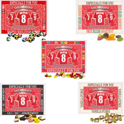 Bristol City Football Shirt Personalised Gift Boxed Sweets