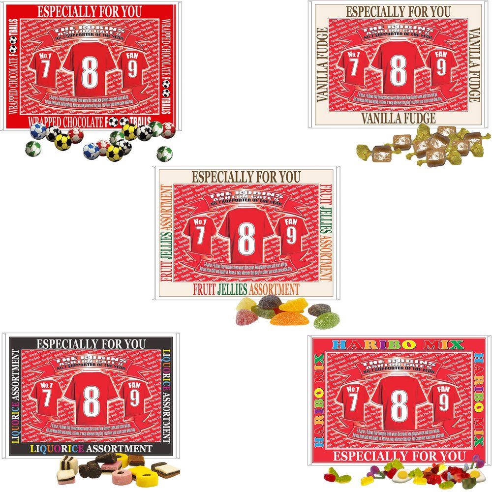 Bristol City Football Shirt Gift Boxed Sweets