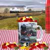 Classic Iconic Steam Locomotive Trains Personalised Mug with Choice of Sweets Gift view 4