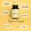 Vegavero Digestive Enzyme Supplements | 100% Plant-Based | with Bromelain, Papain, Amylase, Lipase, Cellulase and Calcium (Aquamin) | NO Additives, Lab-Tested | 120 Capsules | Vegan view 3