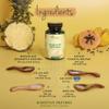Vegavero Digestive Enzyme Supplements | 100% Plant-Based | with Bromelain, Papain, Amylase, Lipase, Cellulase and Calcium (Aquamin) | NO Additives, Lab-Tested | 120 Capsules | Vegan view 4