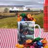 Classic Iconic Steam Locomotive Trains Mug with Choice of Sweets Gift view 2
