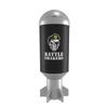 Battle Shakers Mortar Shaker Cup | Military Themed Shaker Bottle | Leak-Proof Protein Cup with Storage Compartment | Mix Protein Powders & More | Durable & Dishwasher Safe | 20 Oz Black/Silver view 1