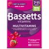 Bassetts Vitamins 7-11 Years Raspberry Flavour Multivitamins 60 Gummies view 1