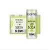 FEVER-TREE Mexican Lime Soda 6x150ml (Pack of 4, Total 24 Cans) view 1