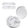 Fake Teeth Veneers White Dentures Teeth for Upper and Lower Cosmetic Teeth for Women Men False Teeth Comfortable Flex Instant Teeth Whitening Kit, Protecting Teeth and Regaining Smile, One Size view 1