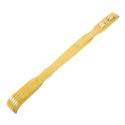 1PC Back Scratcher Bamboo Wood Back Massager Strong Sturdy Traditional Wooden Body Relaxation Massager for Itching Relief Best Gift for Parents.