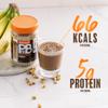 PBfit Chocolate Peanut Butter Powder - 88% Less Fat, 5g of Protein, Gluten Free Natural Nut Butter Spread - Powdered Peanut Butter Spread from Real Roasted Pressed Peanuts and Cocoa - 425g view 3