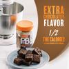 PBfit Chocolate Peanut Butter Powder - 88% Less Fat, 5g of Protein, Gluten Free Natural Nut Butter Spread - Powdered Peanut Butter Spread from Real Roasted Pressed Peanuts and Cocoa - 425g view 4