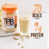PBfit Pure Peanut Powder - No Added Sugar, 9g Plant Based Protein, 82% Less Fat, Gluten Free, Natural Peanut Protein Powder - Peanut Flour from Real Roasted Pressed Peanuts - 680g view 3