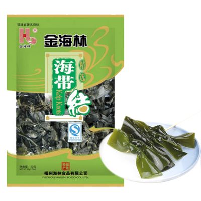 AMZGROCERY Kombu Dried Seaweed Kelp Knots 50g