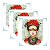 20 Napkins Art Frida in the Heart as Table Decoration Paper Napkins with Motif Also for Decoupage and Decoupage 33 x 33 cm view 2
