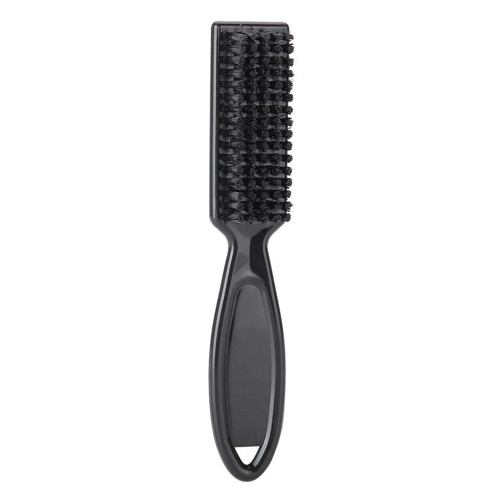 Beard Shaving Brush, Black Men Soft Elastic Neck Face Hair Dust Remover Cleaning Brushes