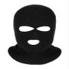 Geyoga 3 Hole Knitted Full Face Ski Mask Winter Balaclava Warm Full Face Cover Thermal Skiing Mask for Men Women Sport Outdoor(Adult Size,Black) view 2