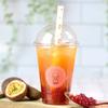 THE TEASHED Passion Fruit Bubble Tea Fruit Syrup 330ml | 11 Servings | Use with popping boba juice pearls | By TEASHED view 2