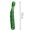 ZHANGZONG 10-Inch Green Glass Cucumber-Shaped Leisure Tool, a Sensory Tool That Stimulates the Game. Suitable for People with a Sense of Form. view 2