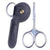 YOUYISI 3.75" Nose Hair Scissors, Round Tip Small Facial Mustache Scissors for Men's Trimming view 1