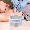 FOMIYES Hot Wax Warmer Pot Replacement, Electric Wax Heater Aluminum Pot, Facial Skin Hair Removal Spa Tool, Hair Removal Inner Pot Can, Wax Depilatory Machine for Salon (Silver) view 2