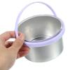 FOMIYES Hot Wax Warmer Pot Replacement, Electric Wax Heater Aluminum Pot, Facial Skin Hair Removal Spa Tool, Hair Removal Inner Pot Can, Wax Depilatory Machine for Salon (Silver) view 3