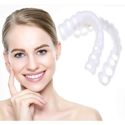 Upper Lower Teeth Veneers Whitening Snap On Veneers Teeth Smile Veneers Fake Teeth Dentures Teeth Cosmetic Dentures Instant Perfect Smile False Teeth Instant Teeth Whitening Kit