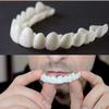 Wttfc 2 Pieces Fake Instant Veneers Dentures Fake Teeth Smile Teeth Top Fake Teeth for Women And Men Bad Teeth Whitening Alternative view 4