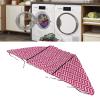 Washer Dryer Covers, Washing Machine Protective Cover Washer Dryer Dust Cover Outdoor Home Waterproof Cover view 3