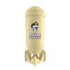 Battle Shakers Missile Shaker Cup | Military Themed Shaker Bottle | Leak-Proof Protein Cup with Storage Compartment | Mix Protein Powders & More | Durable & Dishwasher Safe | Desert Sand 20 Oz view 1