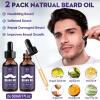 KHOLEZ Beard Grooming Kit for Men Gifts w 2 Beard Oil, Mens Gift Set, Dad Birthday Secret Santa Christmas Presents Stocking Fillers Gifts for Him Dad Husband Boyfriend Fathers Valentines Gift Set view 2
