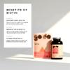Fitness Health Biotin 10,000mcg 120 Tablets - Supplement for Hair, Skin, and Nails for Women & Men - Maximum Strength Pure Biotins - B Vitamin - High Strength Vegan Biotin's - GMP Approved view 2