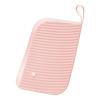 STARRY G Mini Washboard, Portable Washboard with Handle, Washing Clothes Board for Panty Socks Kids Clothing, Non-Slip Hand Wash Board, Laundry Cleaning Tool for Home Travel - Light Pink view 1