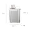 1800ml Airtight Laundry Detergent Dispenser with Measuring Cup, Multi-Use Laundry Powder Detergent Dispenser, Washing Powder Container Storage Bucket Detergent Box view 2