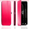 PU Leather Empty Tweezers Storage Bag Magnetic Lash Tweezers Case Anti- Organizer for Eyelash Grafting Extension Tweezers (Dark Pink) view 1