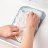 STARRY G Mini Washboard, Portable Washboard with Handle, Washing Clothes Board for Panty Socks Kids Clothing, Non-slip Hand Wash Board, Laundry Cleaning Tool for Home Travel - Light Blue view 3