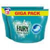 Fairy Non-Bio All-in-1 PODS Washing Liquid Laundry Detergent Tablets/Capsules, 128 Washes (64 x 2), Huggably Soft for Sensitive Skin view 1